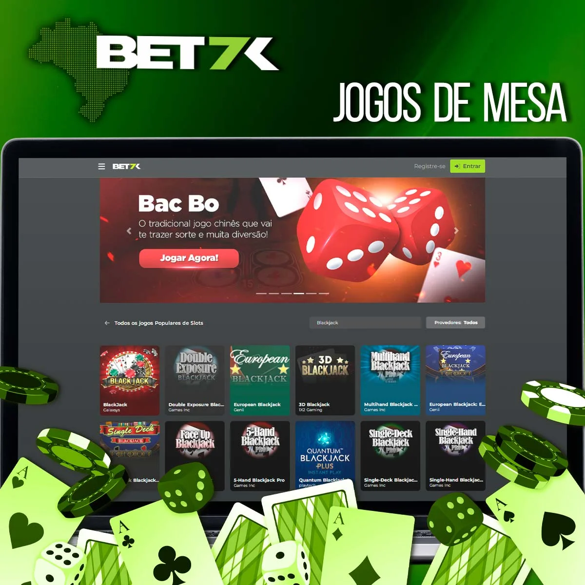 Jogos de tabuleiro Bet7k