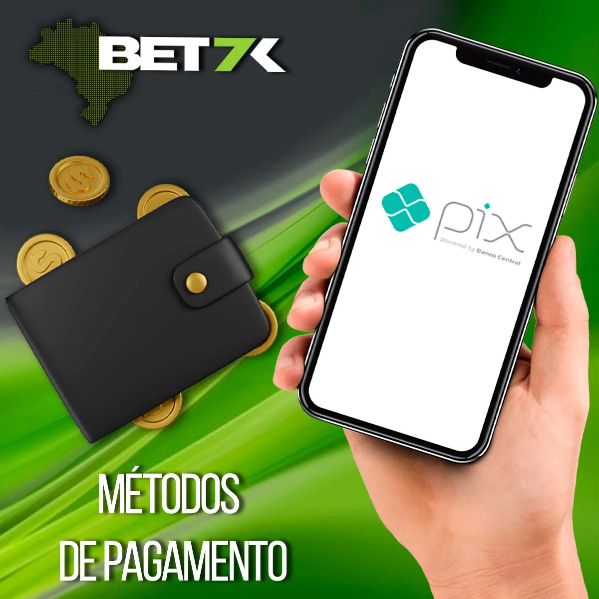 Como depositar no Bet7k