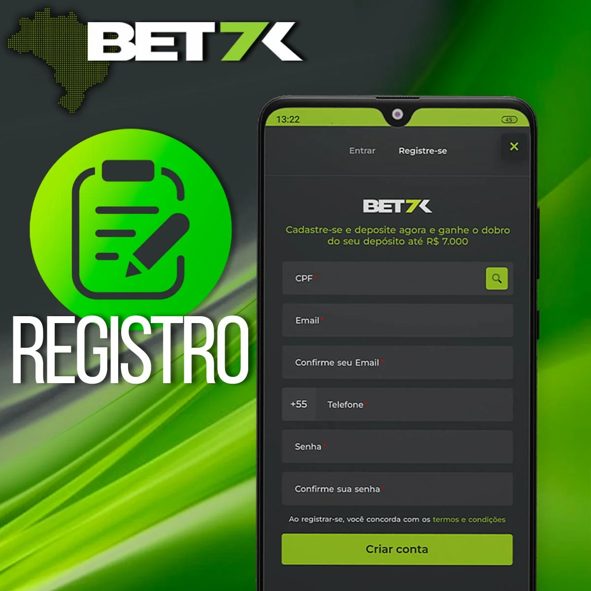cadastrar-se Bet7k