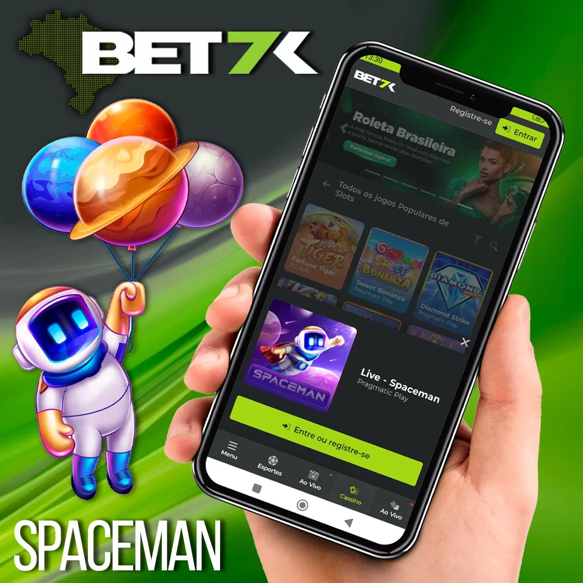 Mais informações sobre o Spaceman
